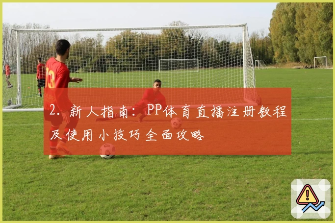 2. 新人指南：PP体育直播注册教程及使用小技巧全面攻略